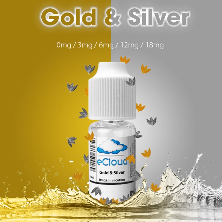 eCloud Gold & Silver - 10ml
