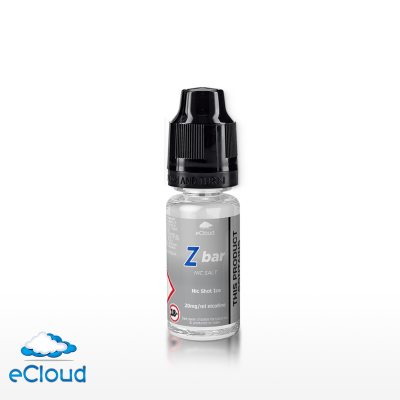 10ml Z Bar Nic Salt Shot Ice - 20mg