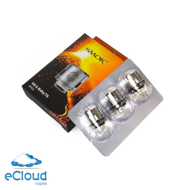 SMOK V8 X-Baby T6 Coils (3 Pack)