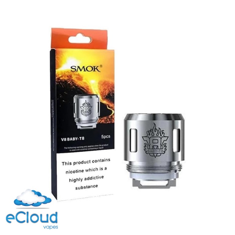 SMOK V8 Baby T8 Coils (3 Pack)