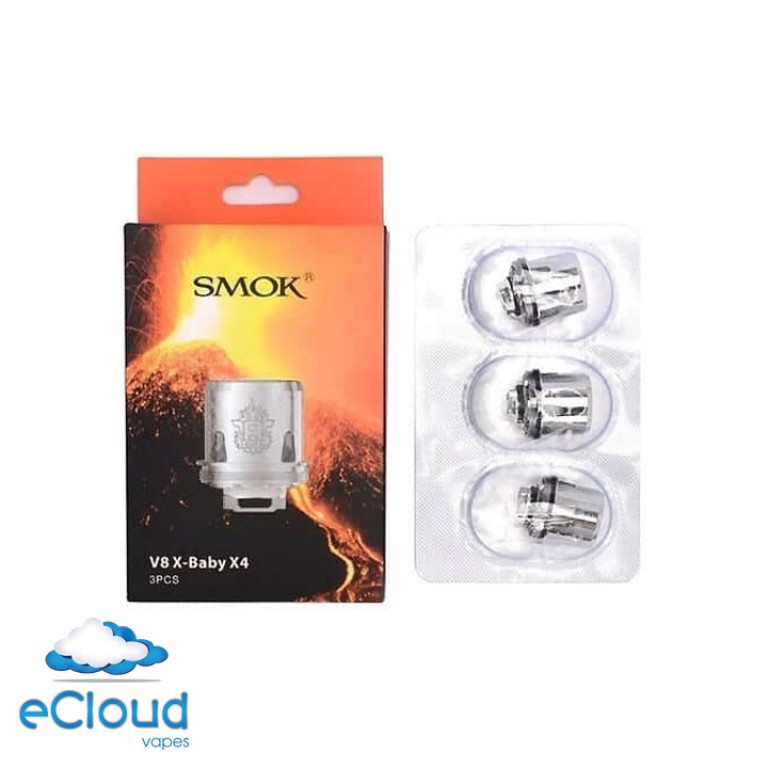 SMOK V8 X-Baby X4 Coils (3 Pack)